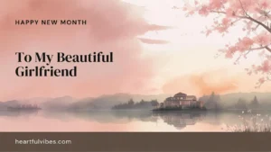 Romantic & Sentimental Happy New Month Wishes For gf