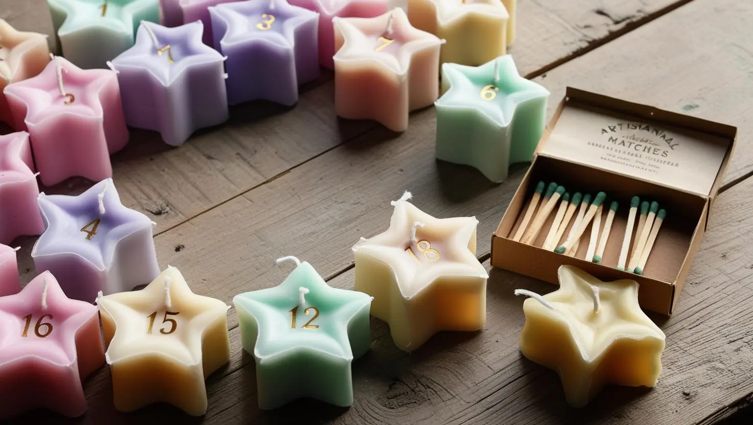 16 wishes candles