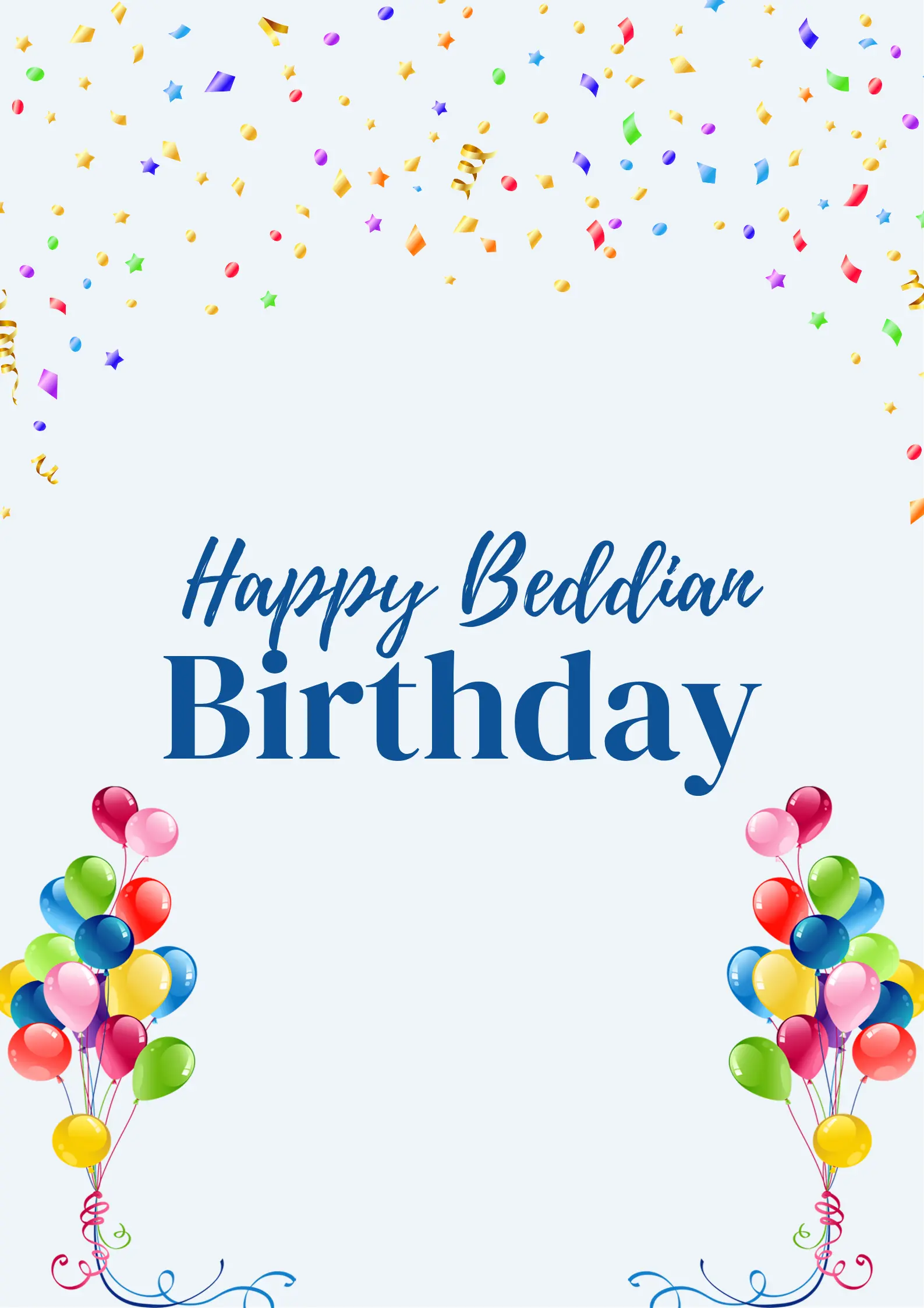 happy Beddian birthday