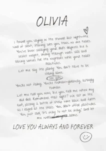 i love you letter for her