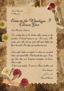 i love you letter for her 
